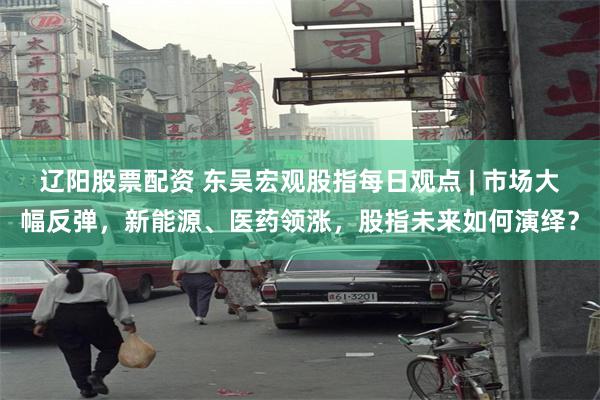 辽阳股票配资 东吴宏观股指每日观点 | 市场大幅反弹,新能源、医药领涨,股指未来如何演绎?