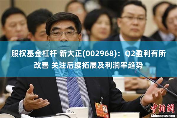 股权基金杠杆 新大正(002968):Q2盈利有所改善 关注后续拓展及利润率趋势