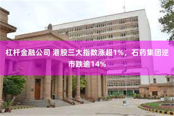 杠杆金融公司 港股三大指数涨超1%,石药集团逆市跌逾14%