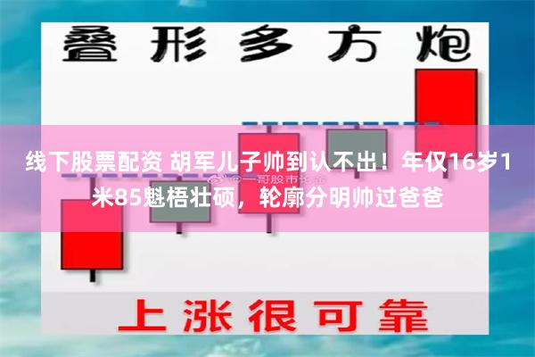 线下股票配资 胡军儿子帅到认不出!年仅16岁1米85魁梧壮硕,轮廓分明帅过爸爸