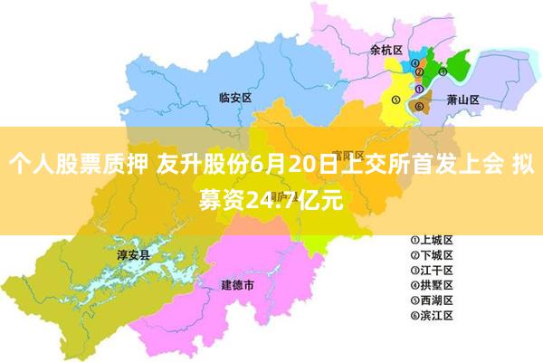 个人股票质押 友升股份6月20日上交所首发上会 拟募资24.7亿元