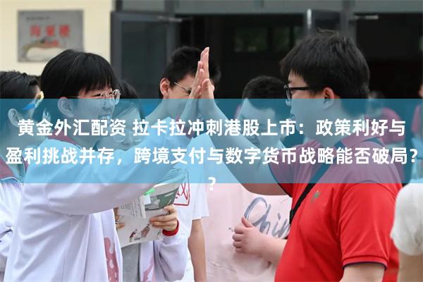 黄金外汇配资 拉卡拉冲刺港股上市:政策利好与盈利挑战并存,跨境支付与数字货币战略能否破局?
